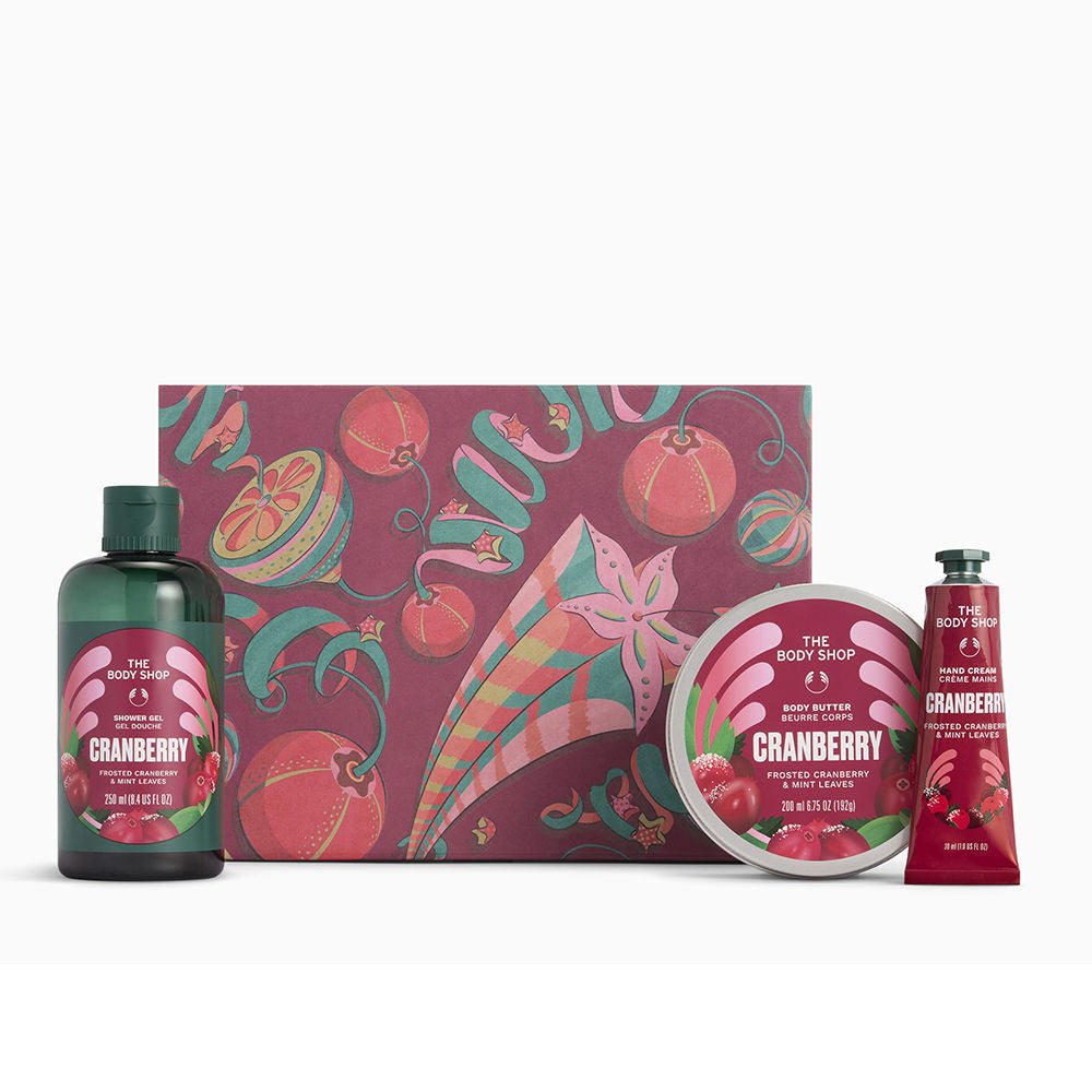 MEDIUM CRANBERRY ESTUCHE 3 pz