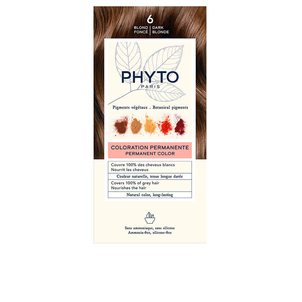 PHYTOCOLOR 6 rubio oscuro 4 u