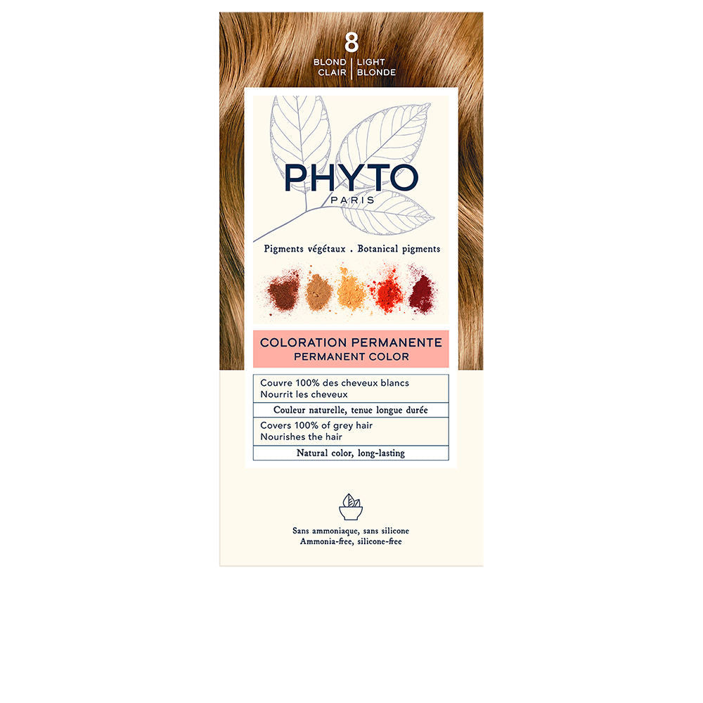 PHYTOCOLOR 8 rubio claro 4 u