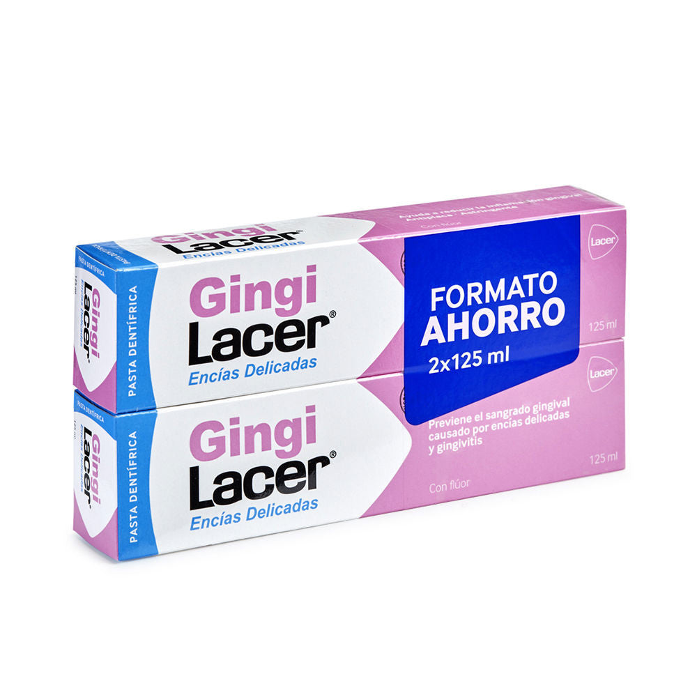 GINGILACER PASTA DENTÍFRICA PACK 2 x 125 ml
