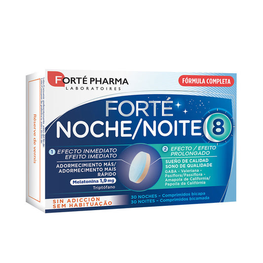 FORTÉ NOCHE 8 adormecimiento más rápido comprimidos 30 u