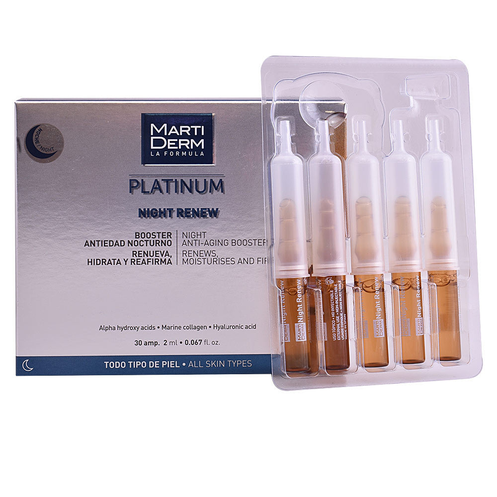 PLATINUM NIGHT RENEW ampollas 30 x 2 ml